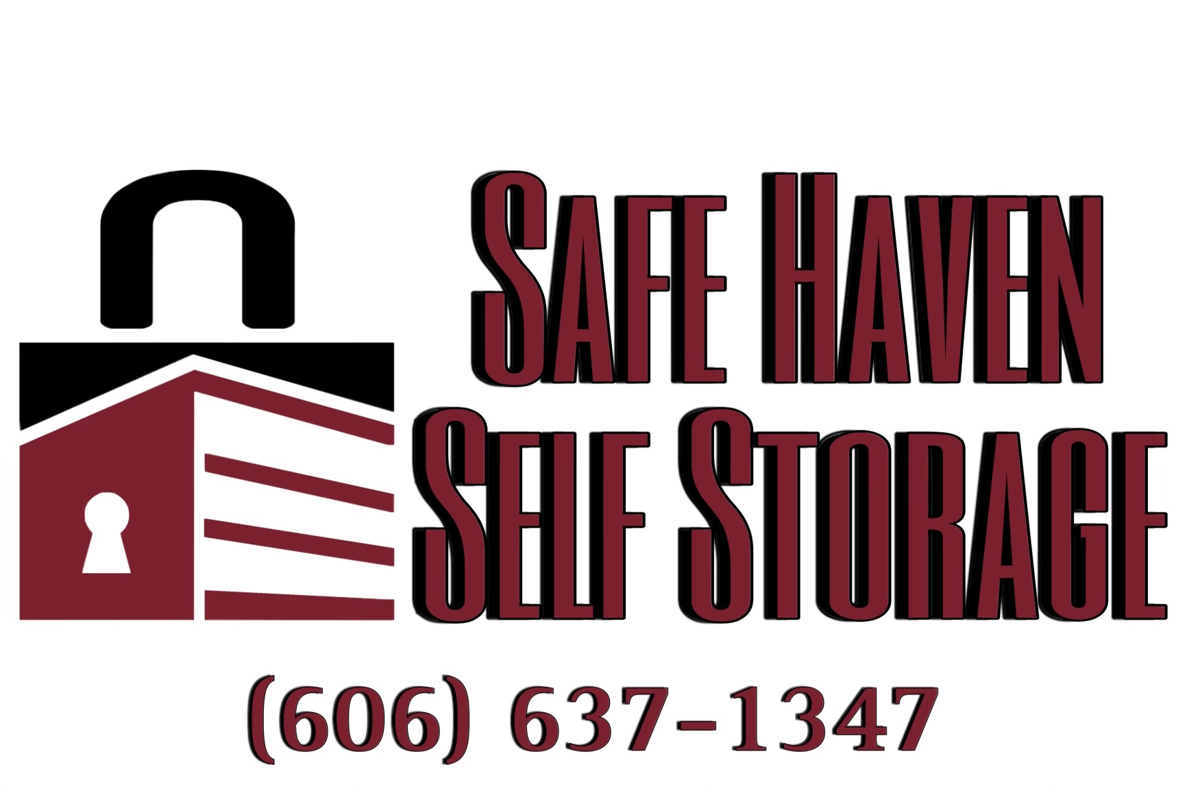 Safe Haven Self Storage logo — clean, secure storage in Pikeville, KY